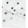 imageVerdusa Womens Y2K Long Sleeve Tops Goth Mesh Mock Neck Bell Sleeve Crop TopsBlack Polka