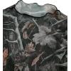 imageVerdusa Womens Y2K Long Sleeve Tops Goth Mesh Mock Neck Bell Sleeve Crop TopsPlant Green