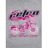 imageVerdusa Womens Y2K Tops Letter Print Short Sleeve Round Neck Tee T ShirtGrey