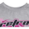 imageVerdusa Womens Y2K Tops Letter Print Short Sleeve Round Neck Tee T ShirtGrey