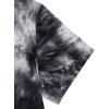 imageVerdusa Womens Casual Short Sleeve Tie Dye TeeBlack