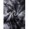 imageVerdusa Womens Casual Short Sleeve Tie Dye TeeBlack