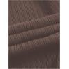 imageVerdusa Womens Cropped Sweater Old Money Clothes Short Sleeve Button Up Fall Trendy Lightweight Knit TopBrown