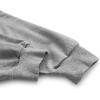 imageVerdusa Womens Long Sleeve Drop Shoulder Drawstring Crop Hoodie SweatshirtHeather Grey