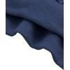 imageVerdusa Womens Long Sleeve Drop Shoulder Drawstring Crop Hoodie SweatshirtNavy Blue