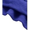 imageVerdusa Womens Long Sleeve Drop Shoulder Drawstring Crop Hoodie SweatshirtRoyal Blue