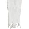 imageVerdusa Womens Ripped Scoop Neck Long Sleeve Frayed Knitted Pullover Crop Top SweatersWhite