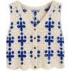 Blue and Beige