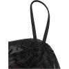 imageVerdusa Womens Floral Print Mesh Ruched Drawstring Y2K Cami Top Goth TopBlack
