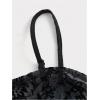 imageVerdusa Womens Floral Print Mesh Ruched Drawstring Y2K Cami Top Goth TopBlue