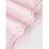 imageVerdusa Womens Ruffle Heart Lace Camisole Tops Bow Front V Neck Sleeveless Peplum Tops Y2k TopsPink