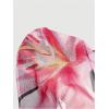 imageVerdusa Womens Y2K Tie Dye Floral Backless Summer Top Cowgirl Western Bandana TopsBlack and Pink
