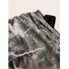 imageVerdusa Womens Y2k Off Shoulder Tops Tie Dye Mesh Long Flared Sleeve Ruched Crop Shirt TopArmy Green