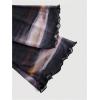 imageVerdusa Womens Y2k Off Shoulder Tops Tie Dye Mesh Long Flared Sleeve Ruched Crop Shirt TopBlack