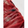 imageVerdusa Womens Y2k Off Shoulder Tops Tie Dye Mesh Long Flared Sleeve Ruched Crop Shirt TopBlackred