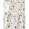 imageVerdusa Womens 2 Piece Pajama Set Matching Pjs Sets Cute Printed Sleepwear Button Up Shirt with Lounge Shorts SetFloral Apricot Black