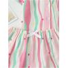 imageVerdusa Womens 2 Piece Pajama Set Matching Pjs Sets Cute Printed Sleepwear Button Up Shirt with Lounge Shorts SetPink
