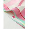 imageVerdusa Womens 2 Piece Pajama Set Matching Pjs Sets Cute Printed Sleepwear Button Up Shirt with Lounge Shorts SetPink
