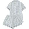 imageVerdusa Womens 2 Piece Pajama Sets Cute PJ Set Button Down Shirts and Shorts SleepwearWhite