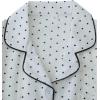 imageVerdusa Womens 2 Piece Pajama Sets Cute PJ Set Button Down Shirts and Shorts SleepwearWhite