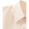 imageVerdusa Womens Fake Collar Detachable Dickey Collar Half Shirts BlouseBeige