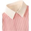 imageVerdusa Womens Fake Collar Detachable Dickey Collar Half Shirts BlouseBeige