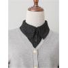 imageVerdusa Womens Fake Collar Detachable Dickey Collar Half Shirts BlouseButterfly Black