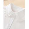 imageVerdusa Womens Fake Collar Detachable Dickey Collar Half Shirts BlouseLace White