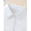 imageVerdusa Womens Fake Collar Detachable Dickey Collar Half Shirts BlouseWhite