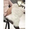imageVerdusa Womens Fur Leg Warmers Furry Fuzzy Long Boot Cuff CoversPlain White