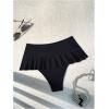 imageVerdusa Womens Ruffled Bikini Bottoms High Waist Beachwear Swim BriefsBlack