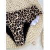 imageVerdusa Womens Ruffled Bikini Bottoms High Waist Beachwear Swim BriefsLeopard
