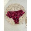 imageVerdusa Womens Ruffled Bikini Bottoms High Waist Beachwear Swim BriefsRed