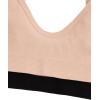 imageVerdusa Womens Scoop Neck Spaghetti Strap Seamless Bra Top Crop BraletteBlack and Nude