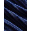 imageVerdusa Womens Sleeveless Halter Neck Lace Up Front Tie Back Crop TopDark Blue
