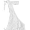 imageVerdusa Womens Sleeveless Halter Neck Lace Up Front Tie Back Crop TopLace White
