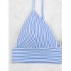 imageVerdusa Womens Striped High Waist Bikini Sets Swimsuit 2 Piece Bathing SuitsBlue and White