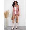 imageVerdusa Womens Tassel Sleeveless Vest 70s Hippie Faux Suede Fringe Jacket CardiganWatermelon Pink