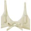 imageVerdusa Womens Twist Front High Cut Thong Two Piece Bikini Set SwimsuitBeige