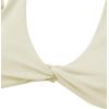 imageVerdusa Womens Twist Front High Cut Thong Two Piece Bikini Set SwimsuitBeige