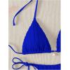imageVerdusa Womens Two Piece Swimsuits Swimwear Halter String Triangle Bikini SetsRoyal Blue