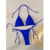 imageVerdusa Womens Two Piece Swimsuits Swimwear Halter String Triangle Bikini SetsRoyal Blue