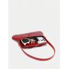 imageVerdusa Womens Y2K Coquette Bow Tie Vintage Shoulder Bags Lace PU Leather Kawaii Purse HandbagBow Red