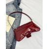 imageVerdusa Womens Y2K Coquette Bow Tie Vintage Shoulder Bags Lace PU Leather Kawaii Purse HandbagBurgundy