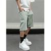 imageVerdusa Mens Baggy Bermuda Denim Shorts Streetwear Jean Short with PocketsArmy Green
