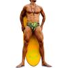 imageVerdusa Mens Swim Brief Swimsuit Bikini Briefs Beach Shorts Bating SuitBlack and Green