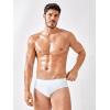 imageVerdusa Mens Swim Brief Swimsuit Bikini Briefs Beach Shorts Bating SuitWhite