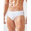 imageVerdusa Mens Swim Brief Swimsuit Bikini Briefs Beach Shorts Bating SuitWhite