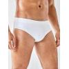 imageVerdusa Mens Swim Brief Swimsuit Bikini Briefs Beach Shorts Bating SuitWhite