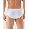imageVerdusa Mens Swim Brief Swimsuit Bikini Briefs Beach Shorts Bating SuitWhite